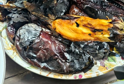 Фото шага рецепта Тплый салат из печных овощей 189186 шаг 1  