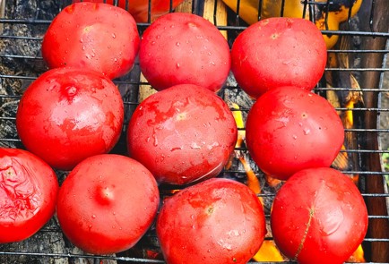 Фото шага рецепта Тплый салат из печных овощей 189186 шаг 3  