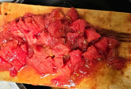 Фото шага рецепта Тплый салат из печных овощей 189186 шаг 5  