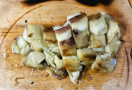 Фото шага рецепта Тплый салат из печных овощей 189186 шаг 7  