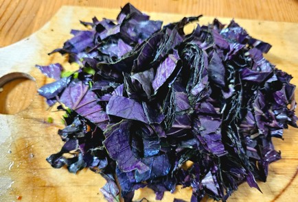 Фото шага рецепта Тплый салат из печных овощей 189186 шаг 9  