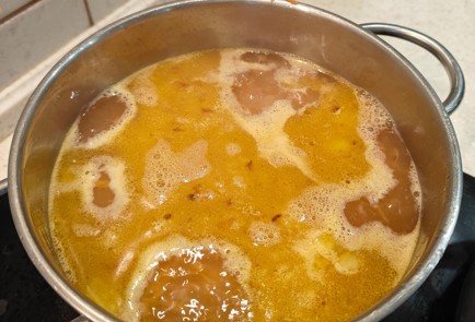 Фото шага рецепта Уха пофински со сливками 175330 шаг 12  