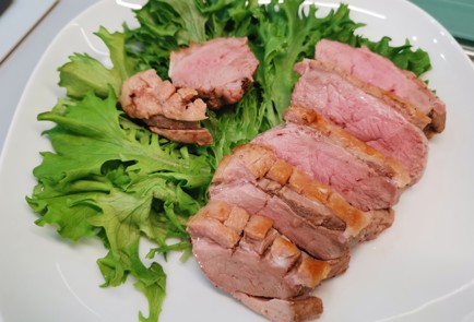 Фото шага рецепта Утиная грудка с медовым соусом 175957 шаг 13  