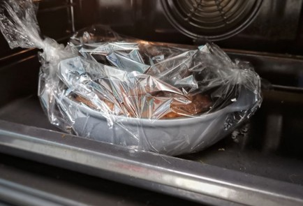 Фото шага рецепта Утиная грудка с рисом ширатаки 152294 шаг 4  