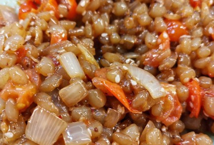 Фото шага рецепта Утиная грудка с рисом ширатаки 152294 шаг 8  