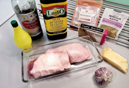 Фото шага рецепта Утиная грудка запеченная с сыром 140188 шаг 1  