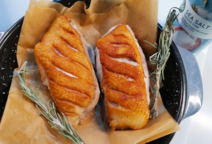 Фото шага рецепта Утиная грудка 190625 шаг 7  