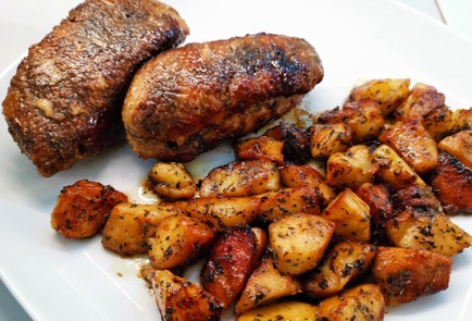 Фото шага рецепта Утиное филе с жареными яблоками 140722 шаг 20  