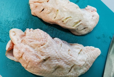 Фото шага рецепта Утиное филе с жареными яблоками 140722 шаг 4  