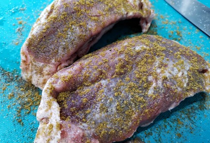 Фото шага рецепта Утиное филе с жареными яблоками 140722 шаг 6  