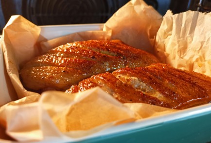 Фото шага рецепта Утиная грудка в духовке 189641 шаг 11  