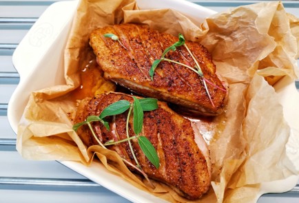 Фото шага рецепта Утиная грудка в духовке 189641 шаг 12  