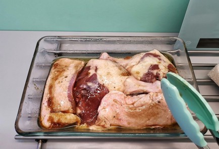 Фото шага рецепта Утиное конфи с рисом 140186 шаг 8  