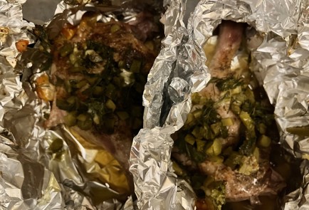 Фото шага рецепта Утиные ножки с укропом и сыром 191476 шаг 12