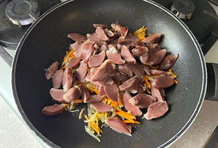 Фото шага рецепта Утиные желудки 189773 шаг 6