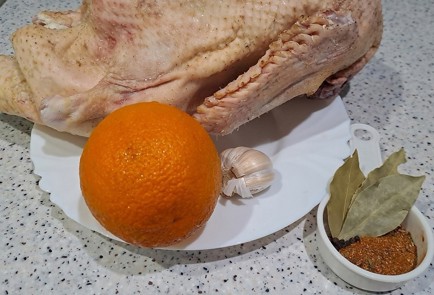 Фото шага рецепта Утка с апельсином в рукаве 189225 шаг 1  