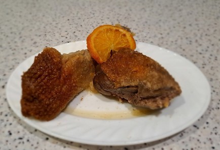 Фото шага рецепта Утка с апельсином в рукаве 189225 шаг 10  