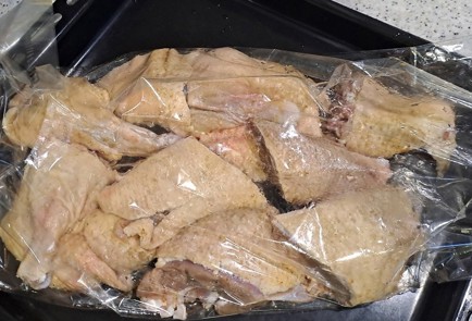 Фото шага рецепта Утка с апельсином в рукаве 189225 шаг 9  