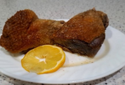 Фото шага рецепта Утка с лимоном запеченная в рукаве 189226 шаг 10  