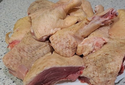 Фото шага рецепта Утка с лимоном запеченная в рукаве 189226 шаг 7  