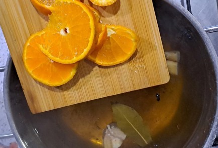 Фото шага рецепта Утка с мандаринами в рукаве 189227 шаг 6  