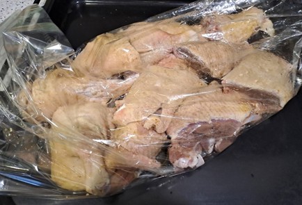 Фото шага рецепта Утка с мандаринами в рукаве 189227 шаг 9  