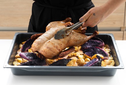 Фото шага рецепта Утка в духовке с апельсинами и медовой глазурью 151803 шаг 11  