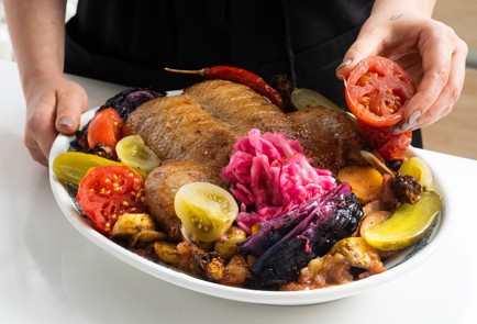 Фото шага рецепта Утка в духовке с апельсинами и медовой глазурью 151803 шаг 12  