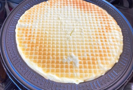 Фото шага рецепта Вафельные рожки с начинкой 152806 шаг 6  