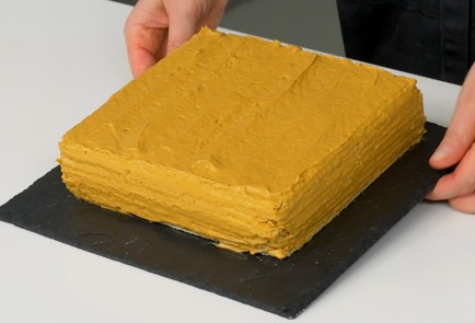 Фото шага рецепта Вафельный торт 151629 шаг 5  