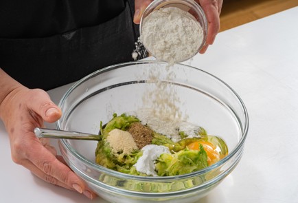 Фото шага рецепта Вафли из кабачка 175103 шаг 6  