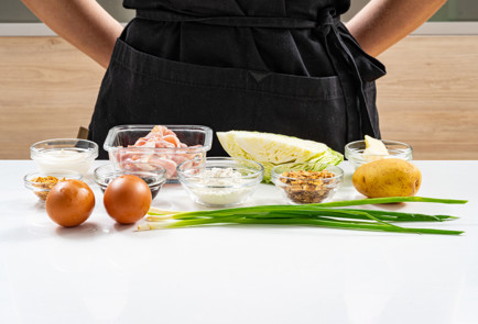 Фото шага рецепта Вафли из капусты Окономияфли 189858 шаг 1  