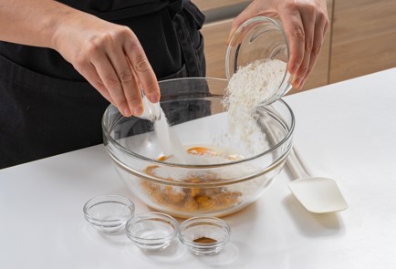 Фото шага рецепта Вафли из тыквы 175104 шаг 6  