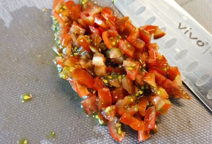 Фото шага рецепта Вафли капрезе 174650 шаг 2  