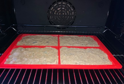 Фото шага рецепта ППвафли со сливами и бананами 190315 шаг 10  