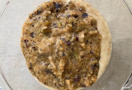 Фото шага рецепта ППвафли со сливами и бананами 190315 шаг 8  