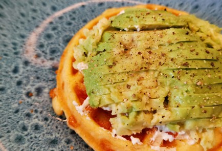 Фото шага рецепта Вафля с авокадо 174451 шаг 9  