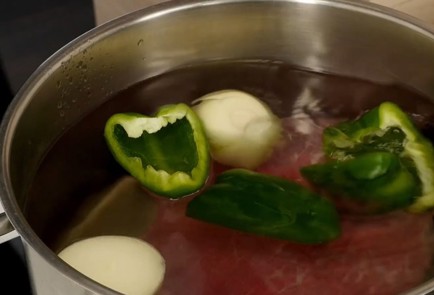 Фото шага рецепта Мясо покубински вакафрита 114369 шаг 2