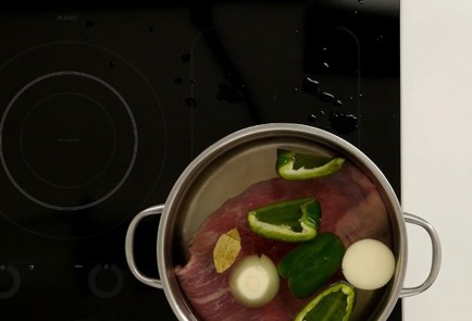 Фото шага рецепта Мясо покубински вакафрита 114369 шаг 3