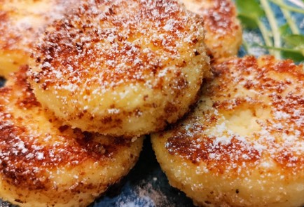 Фото шага рецепта Ванильные кетосырники 173530 шаг 12