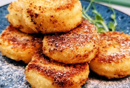 Фото шага рецепта Ванильные кетосырники 173530 шаг 13