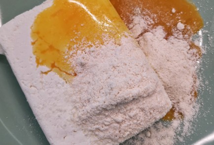 Фото шага рецепта Ванильные кетосырники 173530 шаг 3