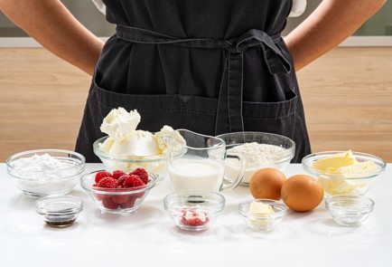 Фото шага рецепта Ванильный бентоторт 187391 шаг 1  