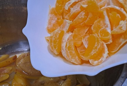 Фото шага рецепта Варенье из айвы и мандаринов 188143 шаг 9  