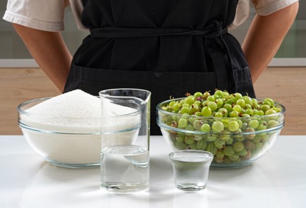 Фото шага рецепта Вареньепятиминутка из крыжовника 173984 шаг 1  