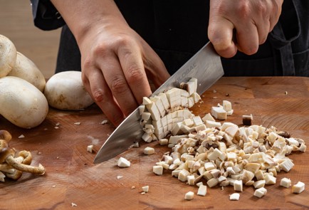 Фото шага рецепта Вареники с грибами 175429 шаг 9  