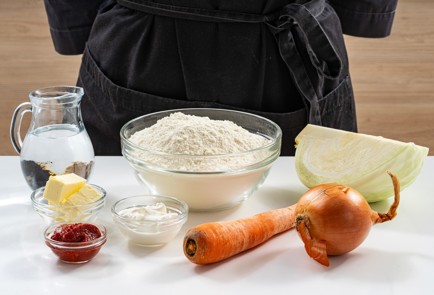 Фото шага рецепта Вареники с капустой 175427 шаг 1  