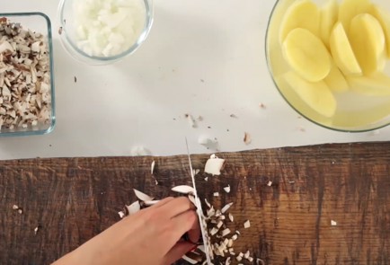 Фото шага рецепта Вареники с картошкой и грибами 41379 шаг 3  