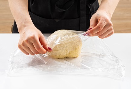 Фото шага рецепта Вареники с картошкой на заварном тесте 176086 шаг 5  