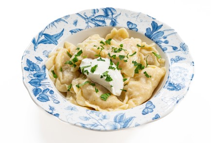 Фото шага рецепта Вареники с квашеной капустой на заварном тесте 176087 шаг 12  